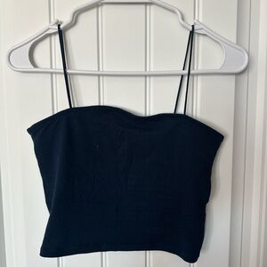 Women's Black Spaghetti Strap Top